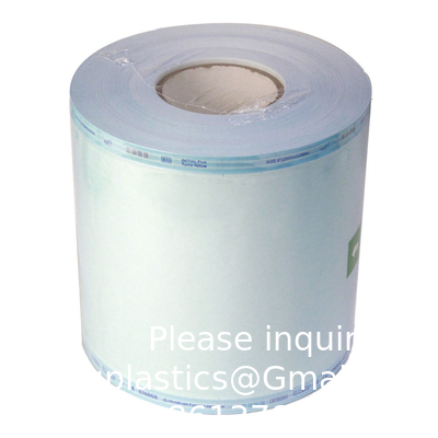 Medical Grade Packaging Heat Sealing Sterilization Roll Pouch Dental paper packaging hest sealing sterilized bag