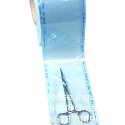Medical Grade Packaging Heat Sealing Sterilization Roll Pouch Dental paper packaging hest sealing sterilized bag