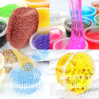 Small Plastic Containers With Lids 50 Pack Slime Containers With Lids，Containers For Slime Foam Ball Storage