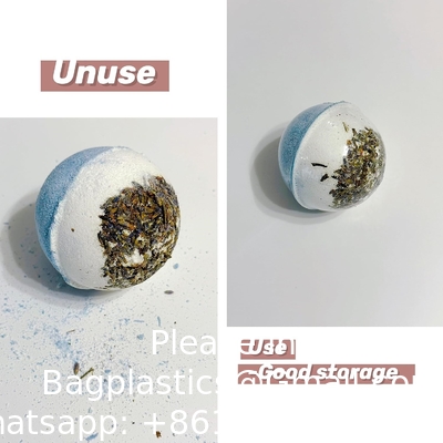 4x6 Inch 500PCS Round Shrink Wrap Bags/Top Dome Odorless 100 Gauge With Vent Hole For Bath Bombs, Soaps, Crafts