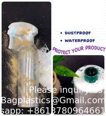 4x6 Inch 500PCS Round Shrink Wrap Bags/Top Dome Odorless 100 Gauge With Vent Hole For Bath Bombs, Soaps, Crafts