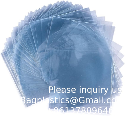 Shrink Wrap Bags, 4 x 4 inch, PVC Heat Shrink Wrap for Handmade Soaps Bath Bombs, Art Crafts and DIY Crafts