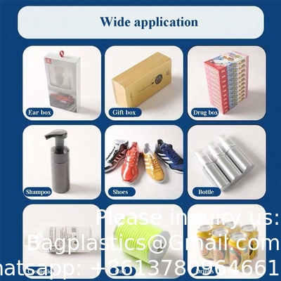 Shrink Wrap Bags, Heat Shrink Wrap PVC Material 100 Packs 8 X 10 Inches Bags for Bath Bombs, Soap Bars
