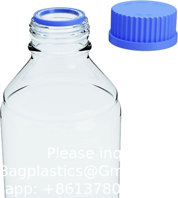 1000ml Storage Glass Bottles Round Media Storage Bottle – Borosilicate Glass Bottles – Safe Probe Storage Glass
