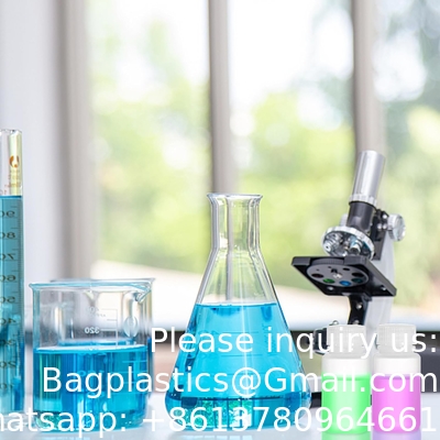 Laboratory Grade Polypropylene Wide Mouth Reagent Bottle, 2oz Plastic Empty Bottle Container With Cap