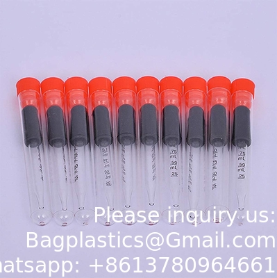 Eye Dropper For Essential Oils, Pipettes Dropper Rubber Head, Calibrated Thick Glass Medicine Dropping Pipett