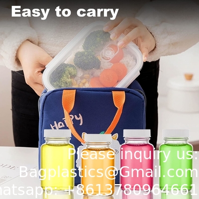 Glass Juice Shot Bottles With Caps - 8 Pack 3.5oz Small Clear Reusable Jars With Lids For Juicing Beverage Storage