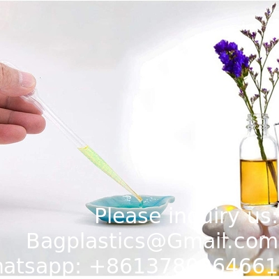 Disposable Plastic Transfer Graduated Pipettes, Clear Dropper for Essential Oils, Water Testing, Lab, DIY Art