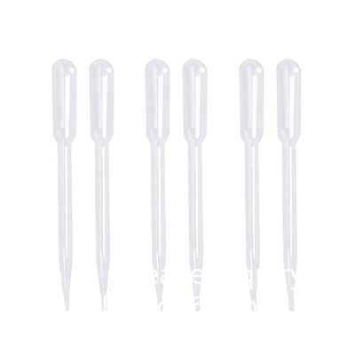 Disposable Plastic Transfer Graduated Pipettes, Clear Dropper for Essential Oils, Water Testing, Lab, DIY Art