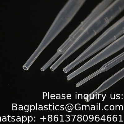 Disposable Plastic Transfer Graduated Pipettes, Clear Dropper for Essential Oils, Water Testing, Lab, DIY Art