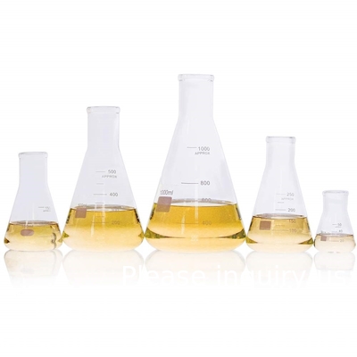 Narrow Mouth Erlenmeyer Flask With Rubber Stopper Glass Flask 5 Piece Set, Narrow Mouth Erlenmeyer, Borosilicate