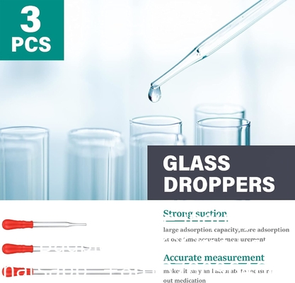 Glass Or Plastic Graduated Cylinder Beaker Set, Thick Lab Cylinders (10 Ml, 25 Ml, 50 Ml, 100 Ml), Beaker