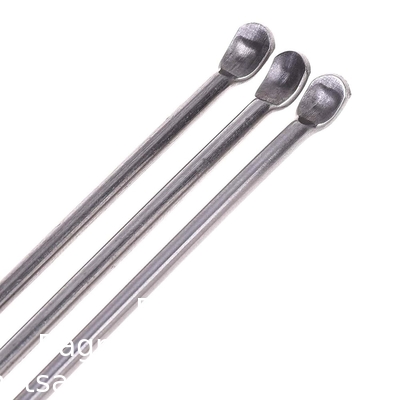 Stainless Steel Lab Spatula Micro Scoop Reagent Laboratory Mixing Spatula 22cm Long Sampling Spoon