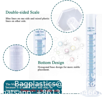 Plastic Graduated Cylinders And Beakers 5 Pipettes, 10ml 25ml 50ml 100ml Cylinders, 50ml 100ml 250ml 500ml 1000ml
