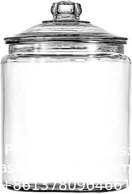 Glass Cookie Jars Labels Marker Gallon Canister Sets For Kitchen Counter With Airtight Lids, Sugar Packet Holder