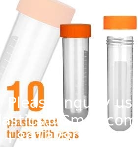 SCIENCE LAB Primary Science Jumbo Test Tubes With Stand, Set Of 10 Tubes, laboratory plasticware, lab tube for testing