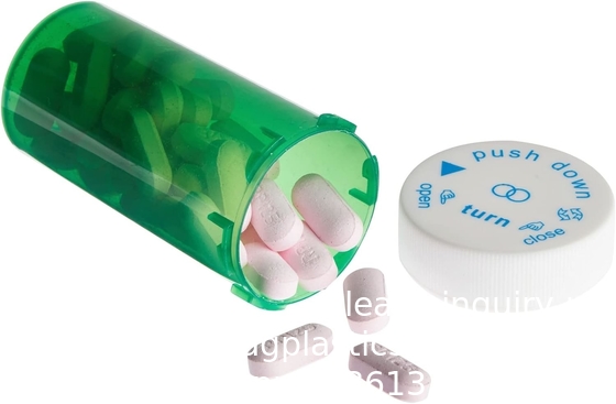 250 Pack Empty Pill Bottles with Caps, Plastic 13 Dram Medicine Vials for Prescription Medication, Supplements