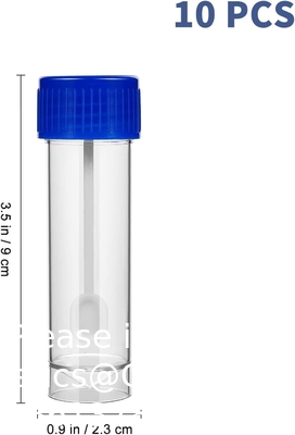 25-30ml Stool Specimen Cup Stool Container With Spoon Lid Specimen Container, Reagent Pre-Filling Sample Preparation