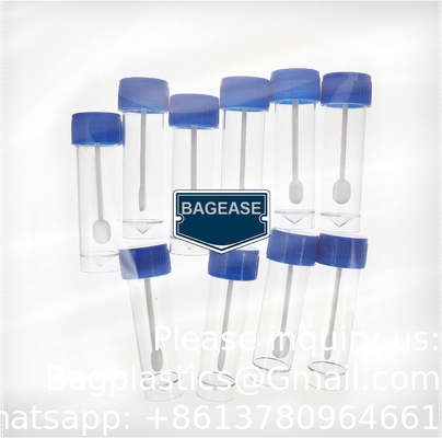 25-30ml Stool Specimen Cup Stool Container With Spoon Lid Specimen Container, Reagent Pre-Filling Sample Preparation