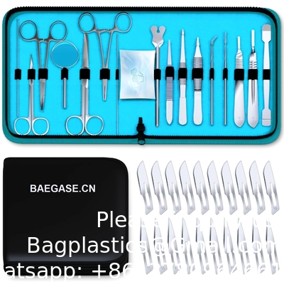 38 PCS Advanced Dissection Kit Biology Lab Anatomy Dissecting Set with Stainless Steel Scalpel Knife Handle Blades