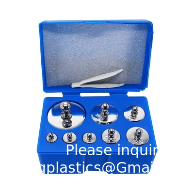 17 Pcs Calibration Weights Set, 10mg-100g Grams Weights Calibration, Precision Stainless Steel Calibration Weight Kit
