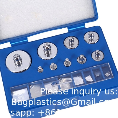 17 Pcs Calibration Weights Set, 10mg-100g Grams Weights Calibration, Precision Stainless Steel Calibration Weight Kit