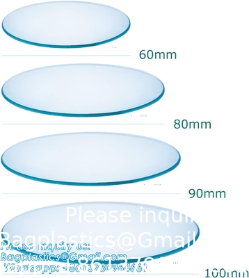 Watch Glass Beaker Cover Set High Temperature Resistant Cover Lids for Scientific Laboratory Watch Glass Equipment
