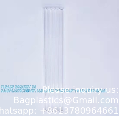 4 Inch Long 10 Pieces Glass Borosilicate Blowing Tubes 12 Mm OD 2mm Thick Wall Tubing, Clear Tubes For Art DIY