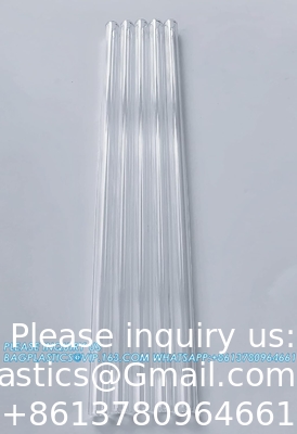 4 Inch Long 10 Pieces Glass Borosilicate Blowing Tubes 12 Mm OD 2mm Thick Wall Tubing, Clear Tubes For Art DIY