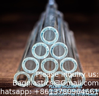 4 Inch Long 10 Pieces Glass Borosilicate Blowing Tubes 12 Mm OD 2mm Thick Wall Tubing, Clear Tubes For Art DIY