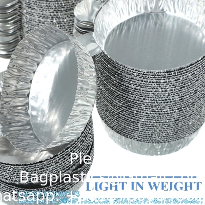 Aluminum Weighing Boats Liquid Mixing Foil Trays Aluminum Weighing Pan Foil Reusable Chemistry Weighing Pan for Lab