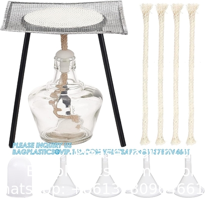 Glass Alcohol Lamp Set Lab Alcohol Burner Lamp 150ml Glass Alcohol Lamp And Stand Kit Including Alcohol Lamp, Tripod