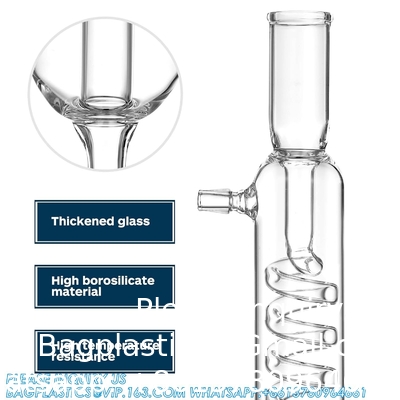 Distillation Chemistry lab Glassware Tube Glass Chemistry Laboratory Tube Allihn Condenser Glass Soxhlet Extractor