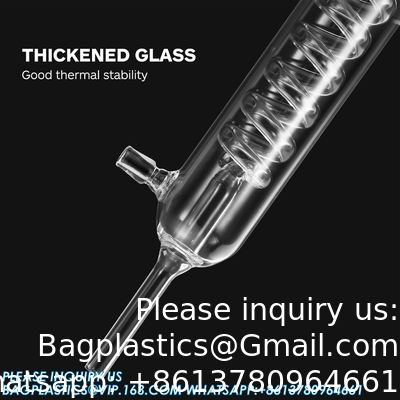 Distillation Chemistry lab Glassware Tube Glass Chemistry Laboratory Tube Allihn Condenser Glass Soxhlet Extractor
