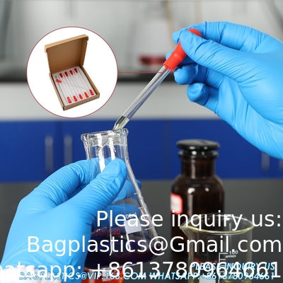 Glass Dropper Pipettes, Thick Borosilicate Glass Dropping Pipettes 3ml Non-Graduated Liquid Transfer Pipettes