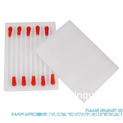 Glass Dropper Pipettes, Thick Borosilicate Glass Dropping Pipettes 3ml Non-Graduated Liquid Transfer Pipettes