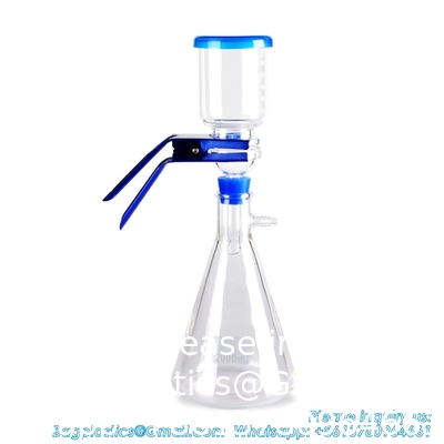 Lab Vacuum Filtration Distillation Apparatus, Heavy Wall Lab Filtering Set, 1 Year Warranty (1000mL Filtering Flask)