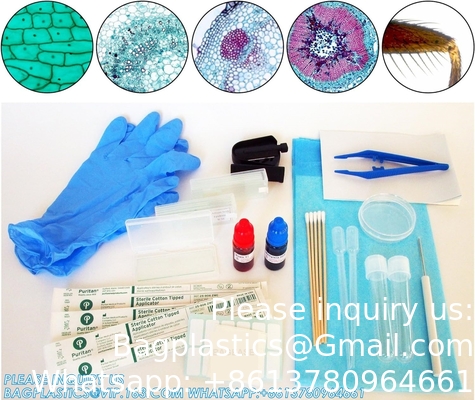 All-In-One Microscope Slide Preparation Kit Microscope Slide Preparation Kit - Essential Student Sample Specime
