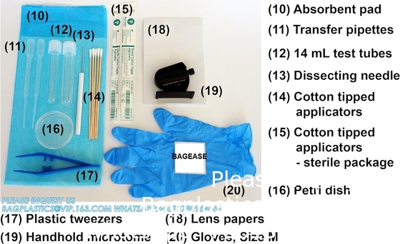 All-In-One Microscope Slide Preparation Kit Microscope Slide Preparation Kit - Essential Student Sample Specime