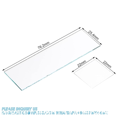 Microscope Slides And Covers, Blank Glass Slides For Microscope Set - 300 Slides, 300 Coverslips, For Microscopy
