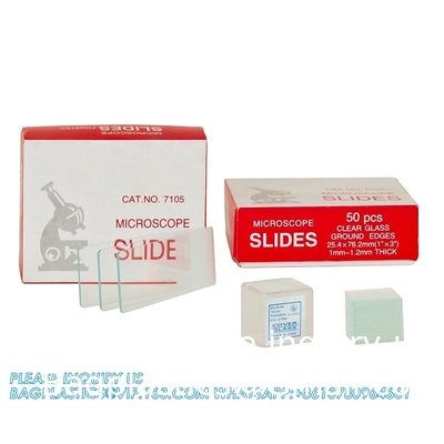 Laboratory Use Economy 7101 7102 7105 7109 Glass Prepared Polished Frosted Microscope Slide