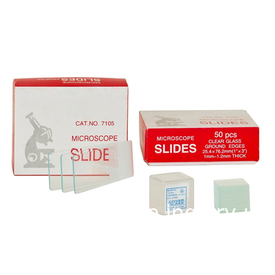 Laboratory Use Economy 7101 7102 7105 7109 Glass Prepared Polished Frosted Microscope Slide