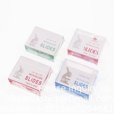 Blank Microscope Glass Slide For Biology Experiment Microscope Frosted End Slides Prepared 7105 7109