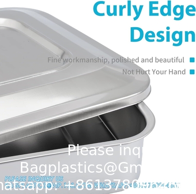 Medical Surgical Trays Stainless Steel Dental Instruments Tray Organizer Holder Sterilization Plate Trays Boxs