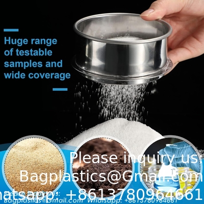 304 Stainless Lab Sieves, 200 Mesh (0.074 Mm), 80 Mesh (0.18 Mm), 10 Mesh (2 Mm) Aperture Test Sieve, 4 Inch Diameter