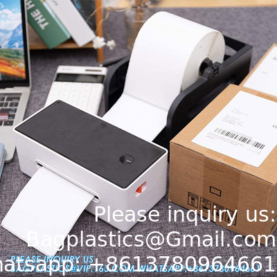 4x6 USB Thermal Label Printer, Desktop Barcode Label Printer For Shipping Packages Home Small Business