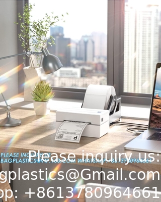 4x6 USB Thermal Label Printer, Desktop Barcode Label Printer For Shipping Packages Home Small Business
