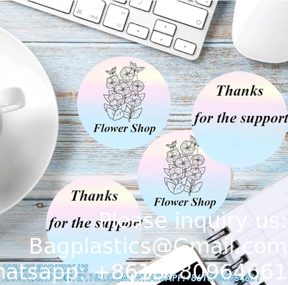 2 Inch Direct Thermal Stickers Gradual Change Round Circle Thermal Color-Code Dot Self-Adhesive Multi-Purpose Thermal