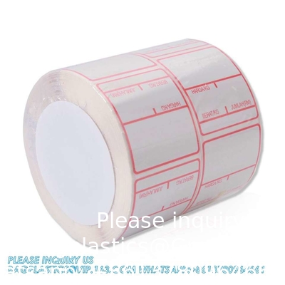 Water Proof Self-Adhesive Label Thermal Sticker For Bottle Supermarket Store Water Bottle, Outdoor Stickers, Camping
