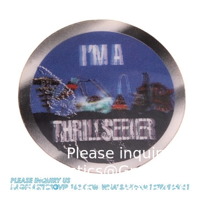 Anime Cartoon Custom 3D Lenticular Sticker Holographic lable rolls Demon Slayer Lenticular 3d Anime bottlelabel